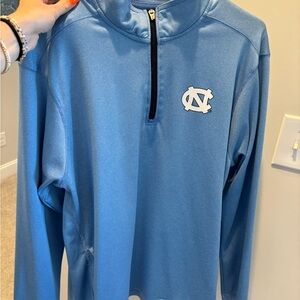 Champion UNC Light Blue Athletic Pullover with pockets